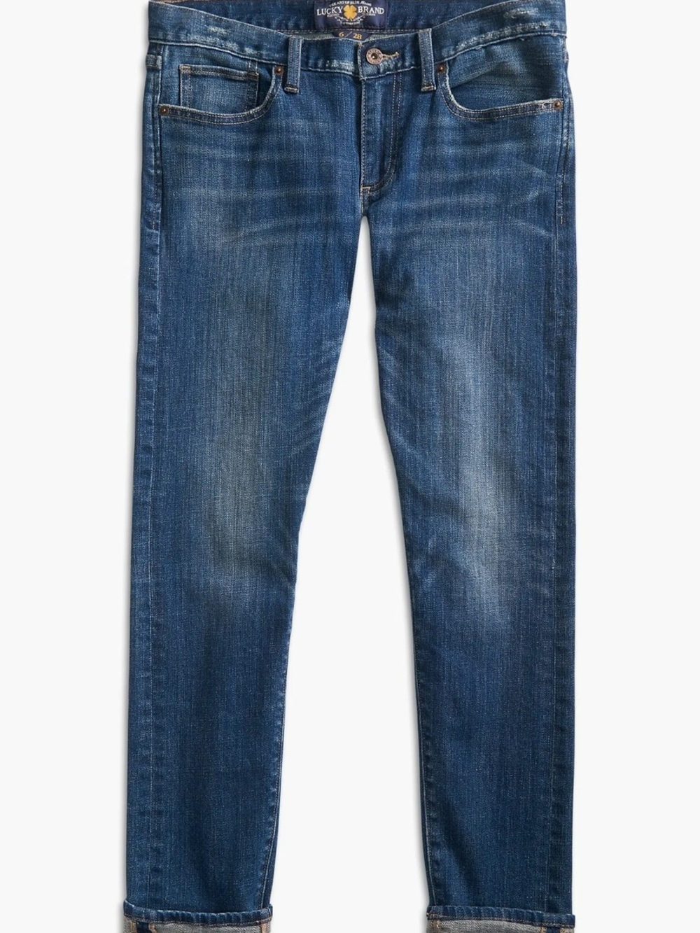 Lucky Brand Sienna Cigarette Jeans, Dark Wash, Size 8/29